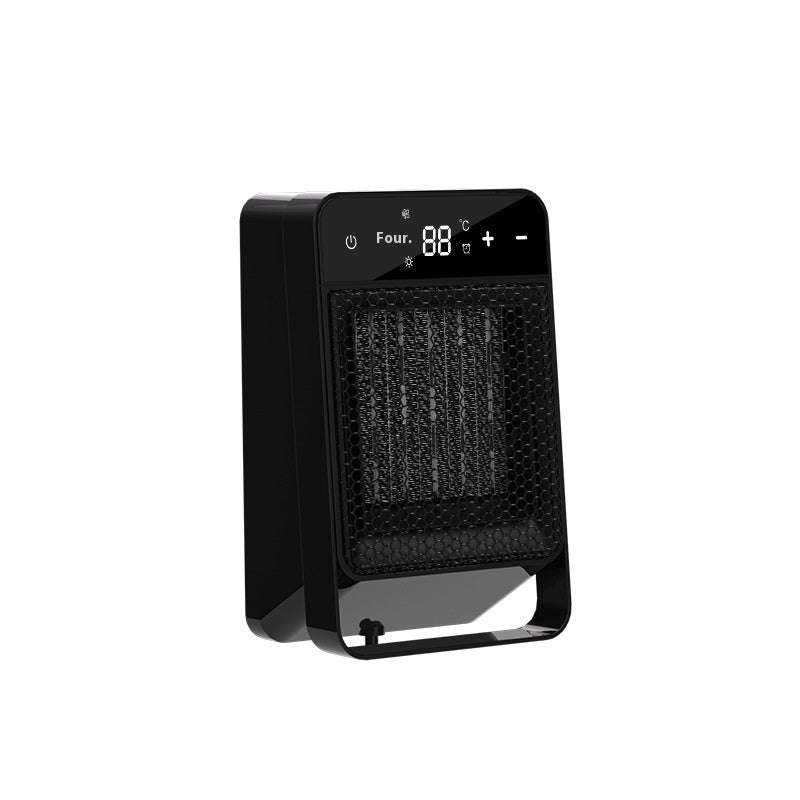 Desktop Home Warm Air Blower Office Touch Screen Digital Display Electric Heater